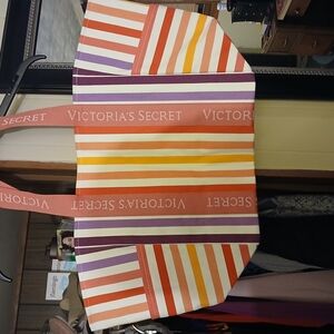 Victoria's Secret Striped Tote Bag
